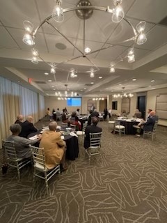 Attendees at the APCI and APA educational forum