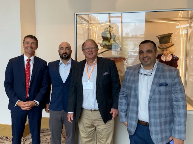 Greg Baker, Antonio Ciaccia, Bill Eley, and Greg Reybold at the MIPA event